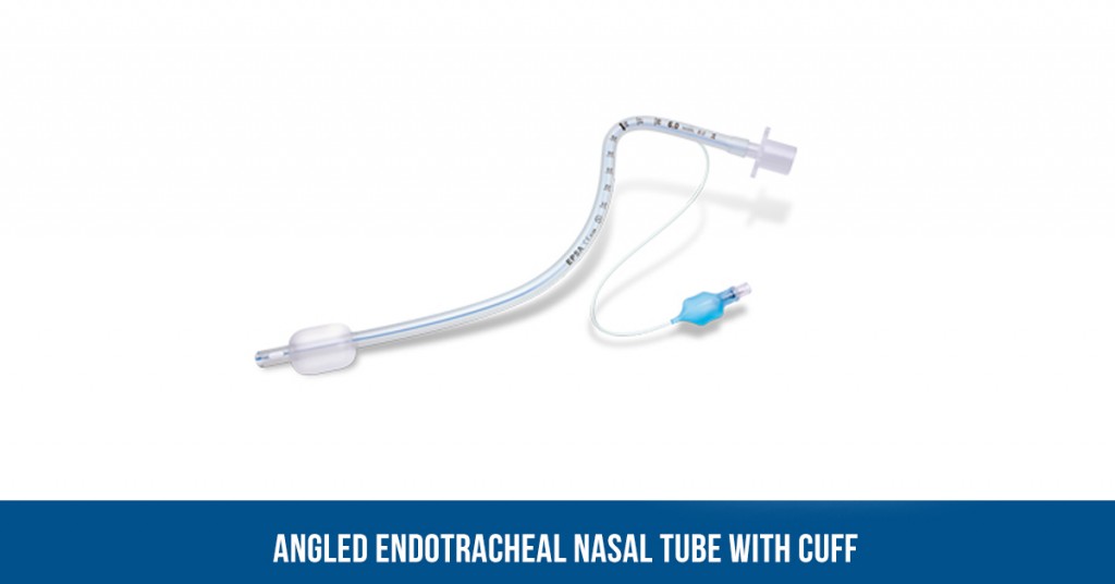 ANGLED ENDOTRACHEAL NASAL TUBE WITH CUFF