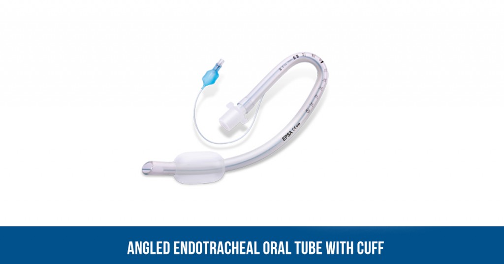 ANGLED ENDOTRACHEAL ORAL TUBE WITH CUFF